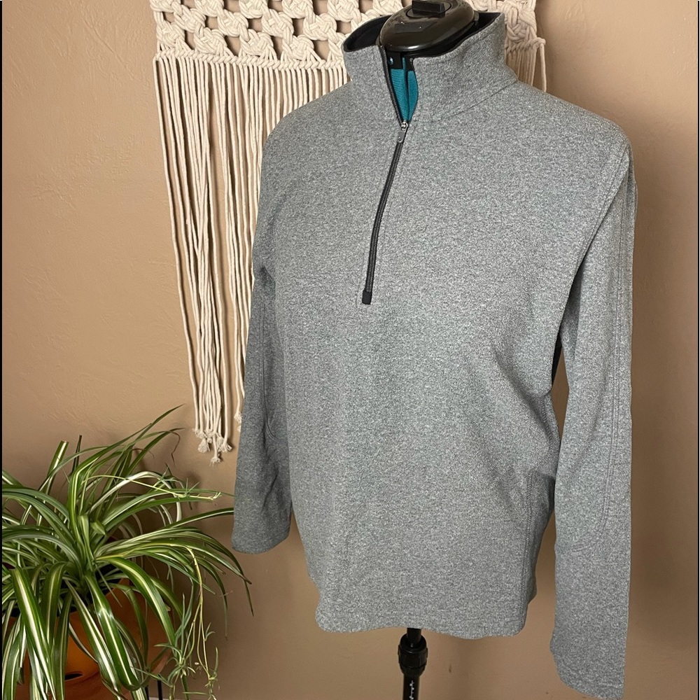 Land’s End 1/4 zip fleece sweater